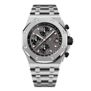 Audemars-Piguet-Royal-Oak-Offshore-Grey-Dial-26238-Replica-1-1 Audemars Piguet Royal Oak Offshore 26238 “Flyback” Replica