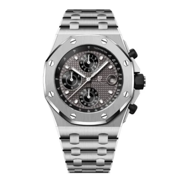 Audemars-Piguet-Royal-Oak-Offshore-Grey-Dial-26238-Replica-1-1 Audemars Piguet Royal Oak Offshore 26238 “Flyback” Replica