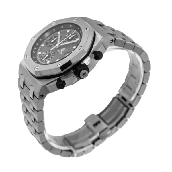 Audemars-Piguet-Royal-Oak-Offshore-Grey-Dial-26238-Replica-3 Audemars Piguet Royal Oak Offshore 26238 “Flyback” Replica