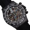 DIW-Daytona-Skeleton-Dial-in-Carbon-with-Blue-Hands-on-Black-Nylon-Strap-1-1-2 Rolex Daytona DIW Carbon Skeleton Superior Replica
