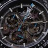 DIW-Daytona-Skeleton-Dial-in-Carbon-with-Blue-Hands-on-Black-Nylon-Strap-1-10-1 Rolex Daytona DIW Carbon Skeleton Superior Replica