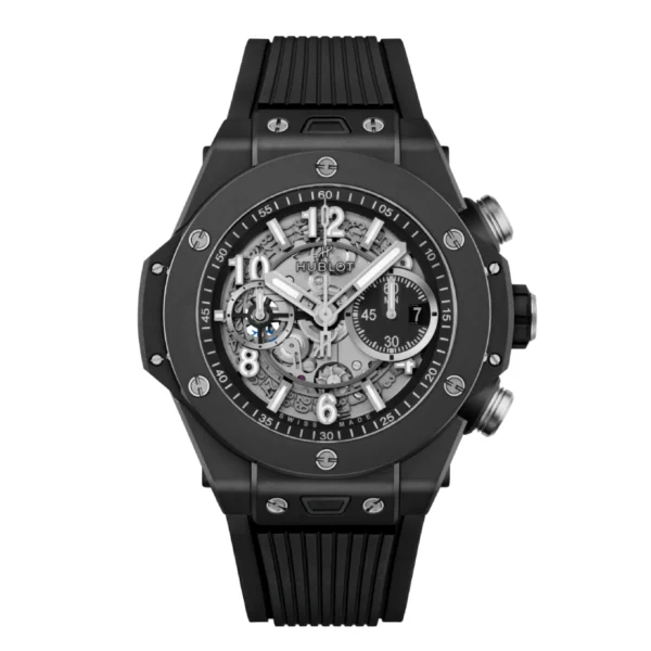 Hublot-Big-Bang-Unico-Black-Magic-Replica-1-1-1 Hublot Big Bang Unico 421.CI.1170.RX “Black Magic” Handcrafted Clone Quality