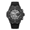 Hublot-Big-Bang-Unico-Black-Magic-Replica-1-2 Hublot Big Bang Unico 411.CI.1190.RX “Black Magic” Exceptional Replica 1:1