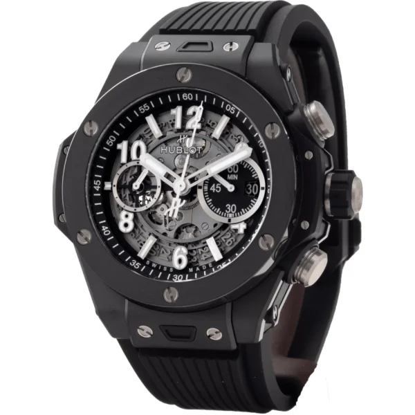 Hublot-Big-Bang-Unico-Black-Magic-Replica-2 Hublot Big Bang Unico 421.CI.1170.RX “Black Magic” Handcrafted Clone Quality