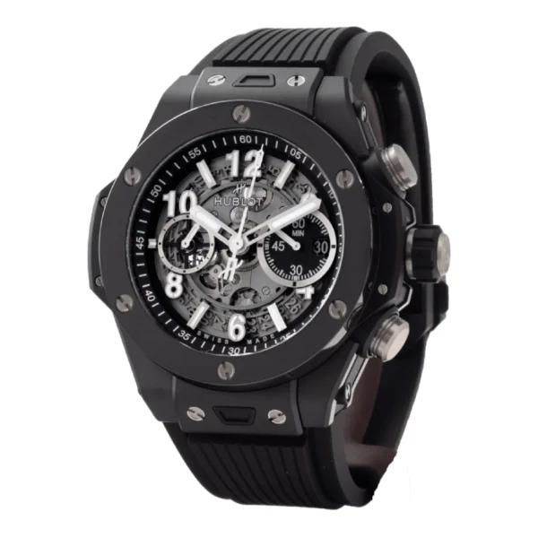 Hublot-Big-Bang-Unico-Black-Magic-Replica2-1 Hublot Big Bang Unico 411.CI.1190.RX “Black Magic” Exceptional Replica 1:1