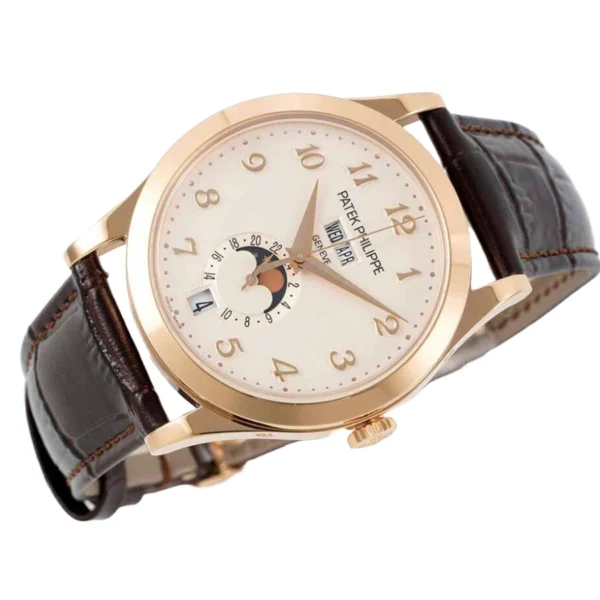 Patek-Philippe-Complications-5396R-012-Replica-4-1 Patek Philippe Complications 5396R-012 “Rose Gold Silvery Dial” Premium Replica 1:1