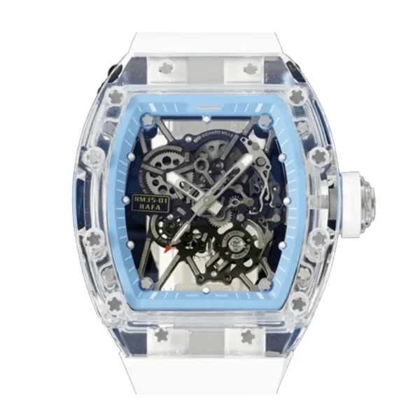 Richard-Mille-35-01-Ice-Blue-Replica-1 Richard Mille RM 35-01 “Ice Blue Nadal” Elite Clone Edition