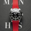 Rolex – Submariner – Rubber Strap – Red