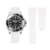 Rolex – Submariner – Rubber Strap – White