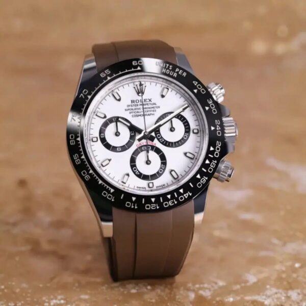 Rolex – Daytona – Rubber Strap – Brown