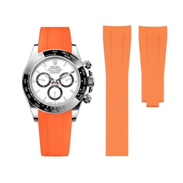 Rolex – Daytona – Rubber Strap – Orange
