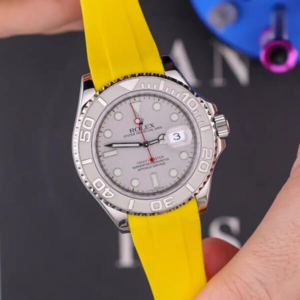Rolex – Yacht-Master – Rubber Strap – Yellow