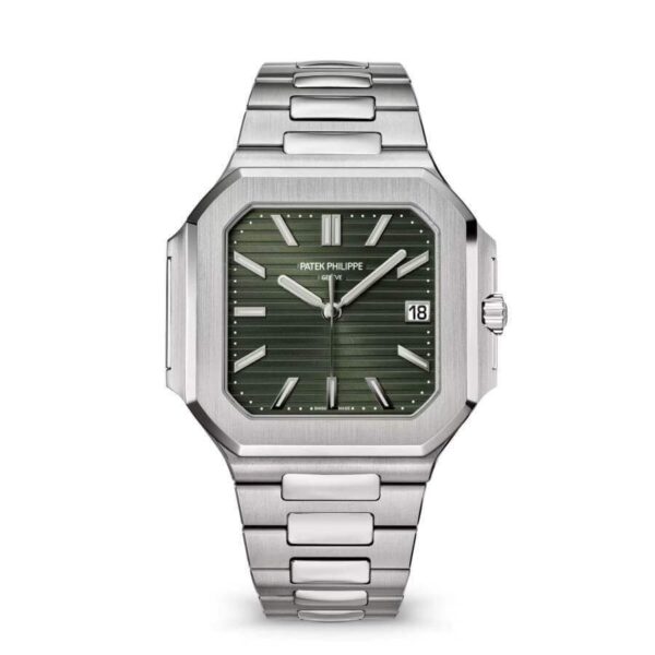 Yeni-Proje-1-41-1 Patek Philippe Nautilus “Cubitus” Green Dial 5821/1A-001 Premium Duplicate