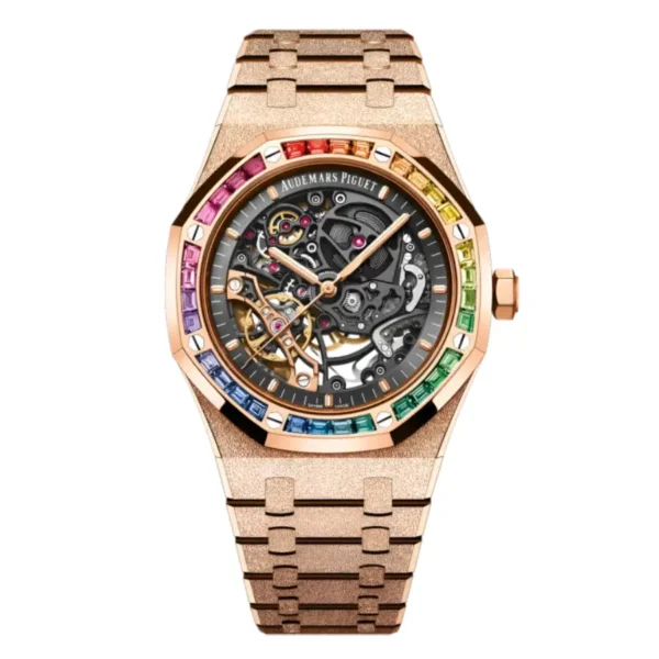 Yeni-Proje-2026-02-27T202737.598-1 Audemars Piguet Royal Oak 15412OR.YG.1224OR.01-B “Rainbow” Master Replica 1:1