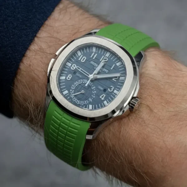 Patek Philippe – Aquanaut – Rubber Strap – Curved – Green