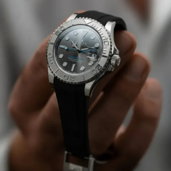 Rolex – Yacht-Master – Rubber Strap – Black