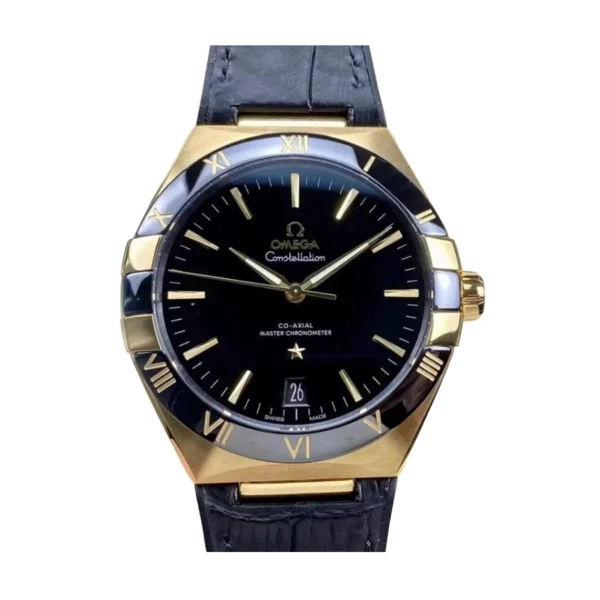 omega-constellation-gold-case-replica-12654159-1 Omega Constellation Gold Case 131.63.41.21.01.001 Precision Replica Edition