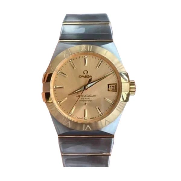 omega-constellation-gold-dial-replica-6-1 Omega Constellation Gold Dial 123.20.38.21.08.001 Master Clone Quality
