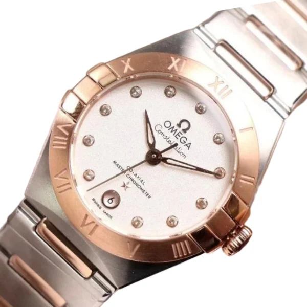 omega-constellation-steel-rose-gold-case-replica-4-1 Omega Constellation Steel & Rose Gold 131.20.39.20.52.001 Ultra Fine Replica
