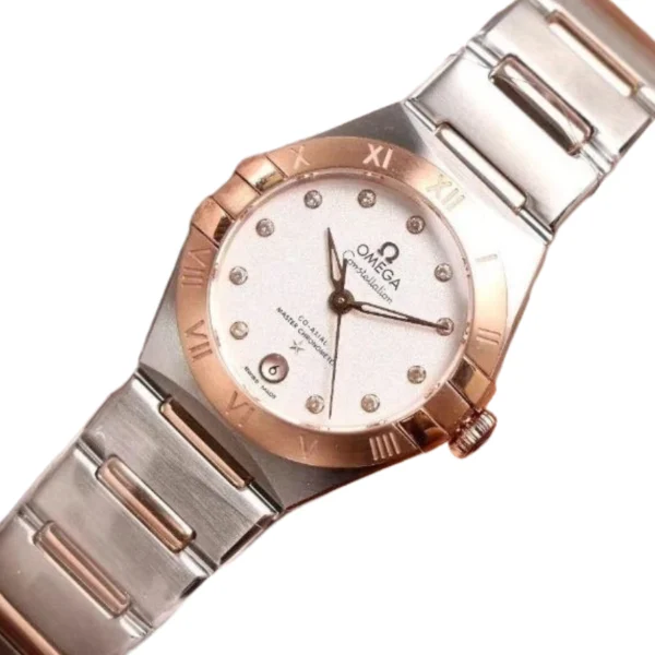 omega-constellation-steel-rose-gold-case-replica-5-1 Omega Constellation Steel & Rose Gold 131.20.39.20.52.001 Ultra Fine Replica