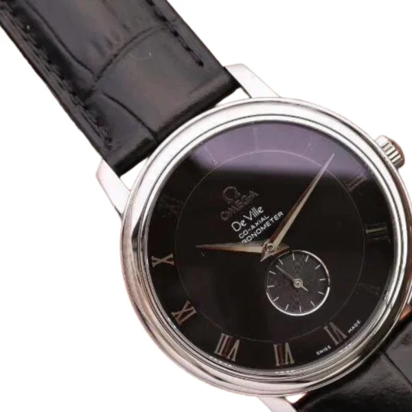 omega-de-ville-prestige-black-dial-replica-3-1 Omega De Ville Prestige Black Dial 4813.50.01 Exact Replica 1:1