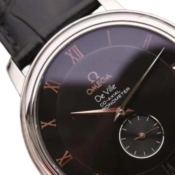 omega-de-ville-prestige-black-dial-replica-4-1 Omega De Ville Prestige Black Dial 4813.50.01 Exact Replica 1:1