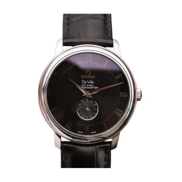 omega-de-ville-prestige-black-dial-replica-7-1 Omega De Ville Prestige Black Dial 4813.50.01 Exact Replica 1:1