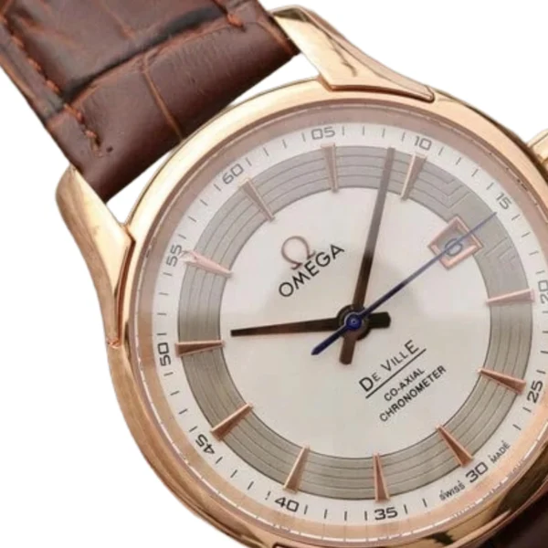 omega-de-ville-rose-gold-case-replica-11-1 Omega De Ville Rose Gold Case 431.63.41.21.02.001 Swiss Super Clone