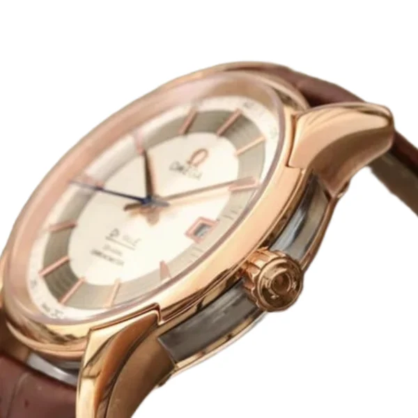 omega-de-ville-rose-gold-case-replica-14-1 Omega De Ville Rose Gold Case 431.63.41.21.02.001 Swiss Super Clone