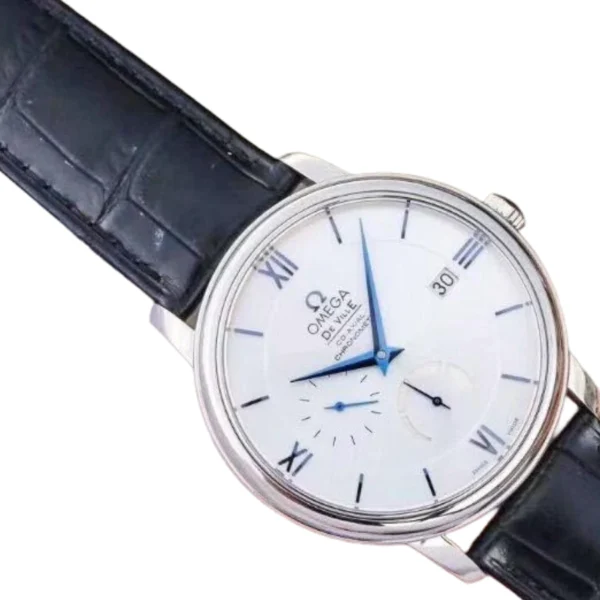 omega-de-ville-white-dial-replica-3-1 Omega De Ville White Dial 424.53.40.21.04.001 Mirror Clone Quality