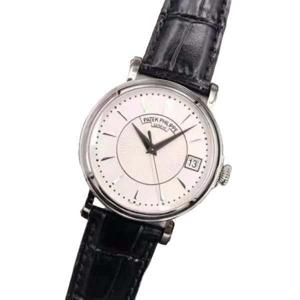 patek-philippe-calatrava-5153g-010-5-1 Patek Philippe Calatrava 5153G-010 “White Gold Officer’s Case” Authentic Clone 1:1