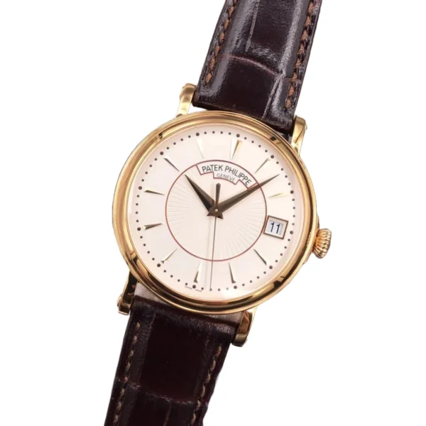 patek-philippe-calatrava-5153j-001-replica-2-1 Patek Philippe Calatrava 5153J-001 “Yellow Gold Officer’s Case” Deluxe Replica Edition