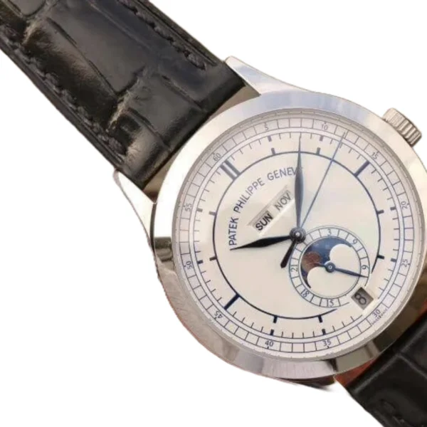 patek-philippe-complications-5396g-001-km-replica-2-1 Patek Philippe Complications 5396G-001 “White Gold Silvery Dial” Ultra Clone 1:1