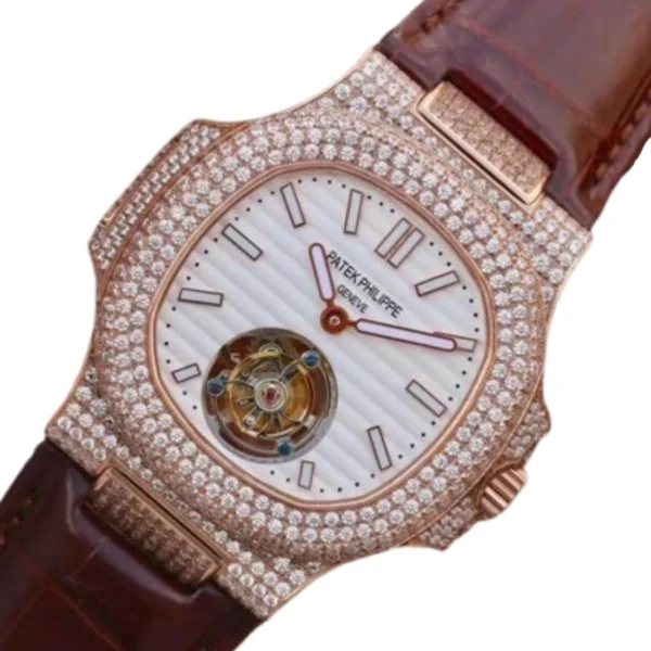 patek-philippe-nautilus-tourbillion-rose-gold-5711-jumbo-replica-3-1 Patek Philippe Nautilus 5711 Tourbillon “Jumbo” Rose Gold Top Grade Clone 1:1