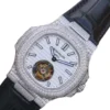 patek-philippe-nautilus-tourbillion-white-dial-5711-jumbo-replica-1-1 Patek Philippe Nautilus 5711 Tourbillon “Jumbo” White Dial Near Original Replica