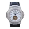 patek-philippe-nautilus-tourbillion-white-dial-5711-jumbo-replica-6-1 Patek Philippe Nautilus 5711 Tourbillon “Jumbo” White Dial Near Original Replica