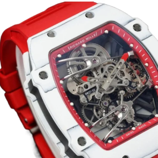 richard-mille-rm27-03-replica-3-1 Richard Mille RM 27-02 Tourbillon “Rafael Nadal” Red Rubber Exceptional Replica 1:1