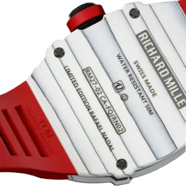 richard-mille-rm27-03-replica-5-1 Richard Mille RM 27-02 Tourbillon “Rafael Nadal” Red Rubber Exceptional Replica 1:1