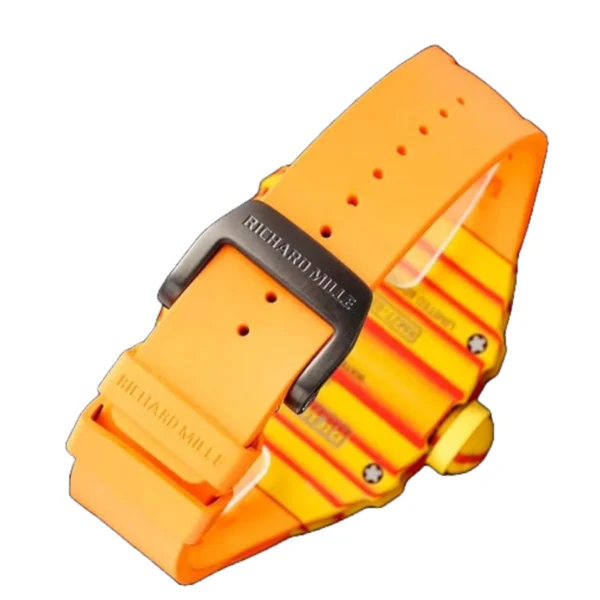 richard-mille-rm27-03-tourbillion-yellow-ruber-strap-replica-3-1 Richard Mille RM 27-03 Tourbillon “Rafael Nadal” Yellow Perfect Duplicate 1:1