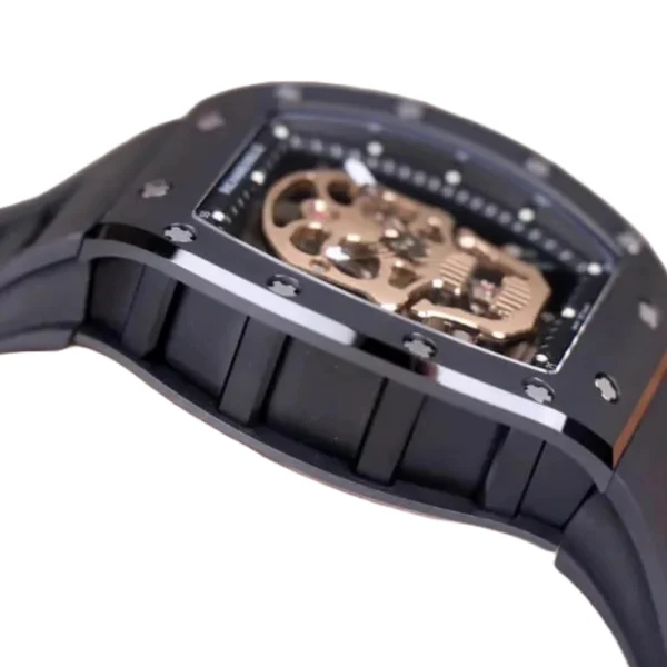 richard-mille-rm52-01-tourbillion-rose-gold-dial-replica-4-1 Richard Mille RM 52-01 Tourbillon “Skull” Rose Gold Luxury Clone Quality