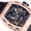richard-mille-rm52-01-tourbillion-rose-gold-replica-1-1 Richard Mille RM 52-01 Tourbillon “Skull” Dial Rose Gold Detailed Replica