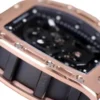 richard-mille-rm52-01-tourbillion-rose-gold-replica-2-1 Richard Mille RM 52-01 Tourbillon “Skull” Dial Rose Gold Detailed Replica
