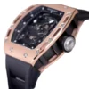 richard-mille-rm52-01-tourbillion-rose-gold-replica-5-1 Richard Mille RM 52-01 Tourbillon “Skull” Dial Rose Gold Detailed Replica