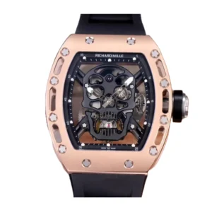 richard-mille-rm52-01-tourbillion-rose-gold-replica-8-1 Richard Mille RM 52-01 Tourbillon “Skull” Dial Rose Gold Detailed Replica