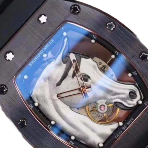 richard-mille-rm52-02-horse-dial-replica-5-1 Richard Mille RM 52-02 “Horse” Ultra Realistic Replica