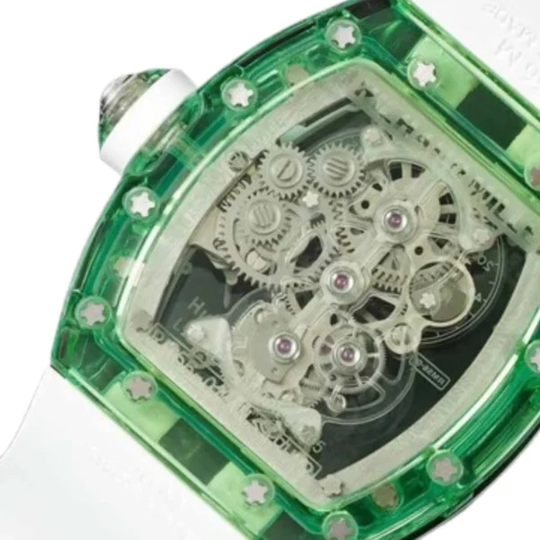 richard-mille-rm56-01-tourbillion-green-transparent-case-replica-6-1 Richard Mille RM 56-01 Tourbillon Green Transparent Superior Replica