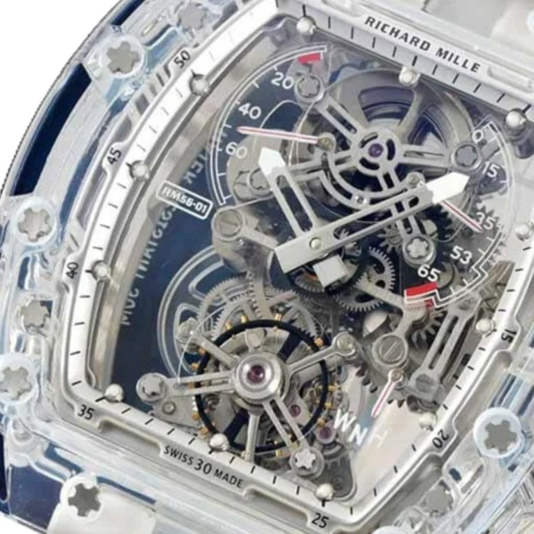 richard-mille-rm56-01-tourbillion-transparent-case-replica-6-1 Richard Mille RM 56-01 Tourbillon Transparent Authentic Clone 1:1