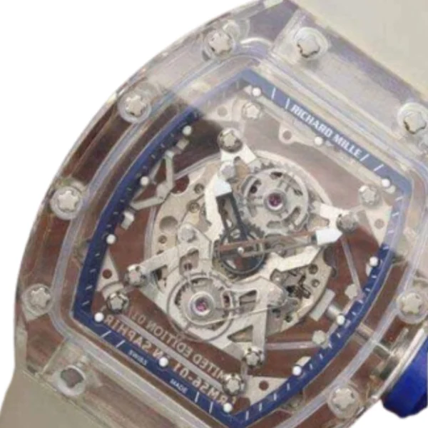richard-mille-rm56-02-tourbillion-transparent-replica-3-1 Richard Mille RM 56-02 Tourbillon Transparent Deluxe Replica Edition