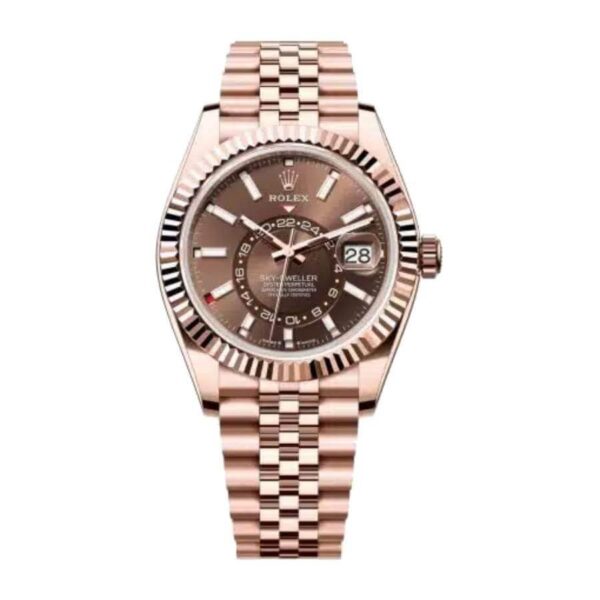 rolex-336935-0006-510x510-1.jpg-1 Rolex Sky-Dweller 336935-0006 “Chocolate Jubilee” Handcrafted Clone Quality