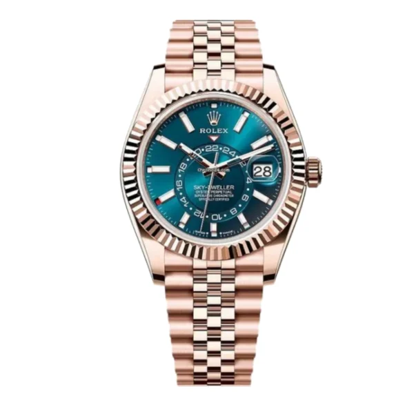 rolex-sky-dweller-336935-replica-1 Rolex Sky-Dweller 336935 “Everose Gold” Premium Clone Replica